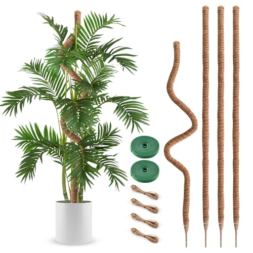 63 Inch Bendable Moss Pole for Climbing Plants Q18206