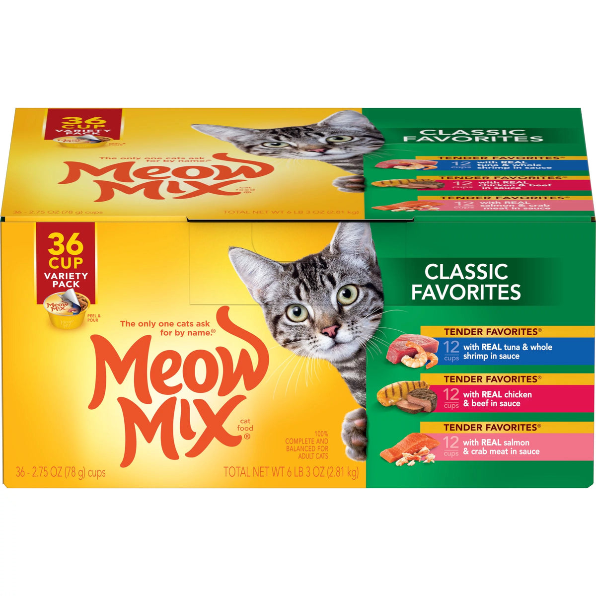 2.75 oz. Cups (36 Count) Wet Cat Food N475