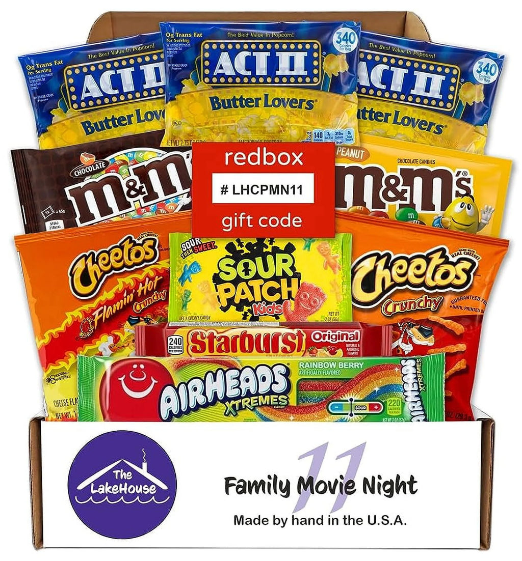 Movie Candy Popcorn Snacks Basket H207