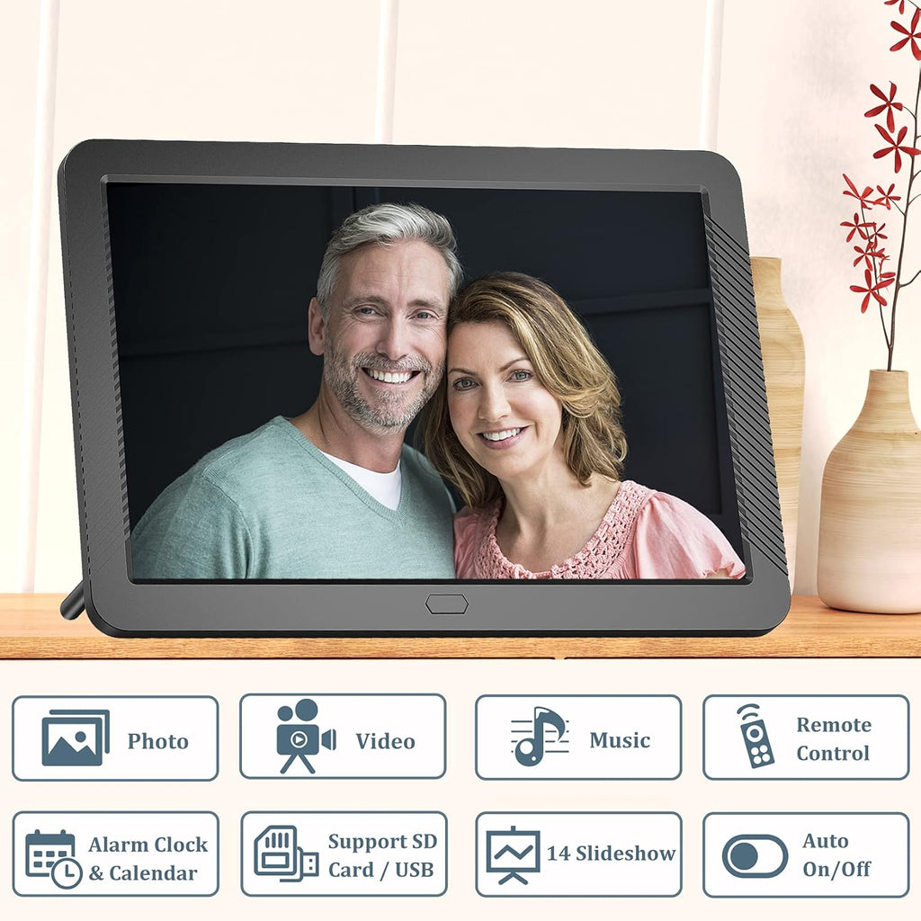 8.1 Inch FHD IPS Digital Photo Frame with Remote Control H8162