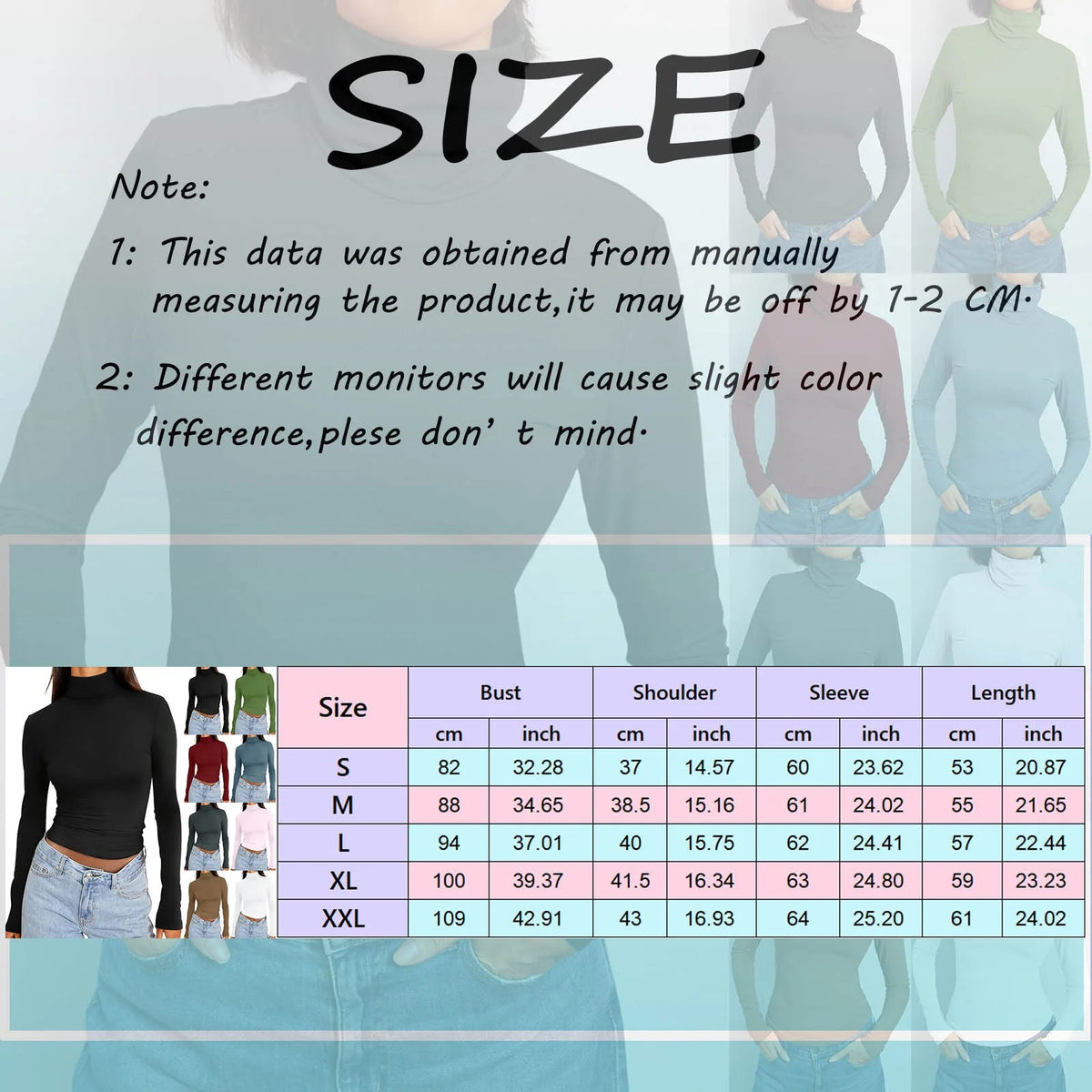 Long Sleeve V Neck Crop Top K153407