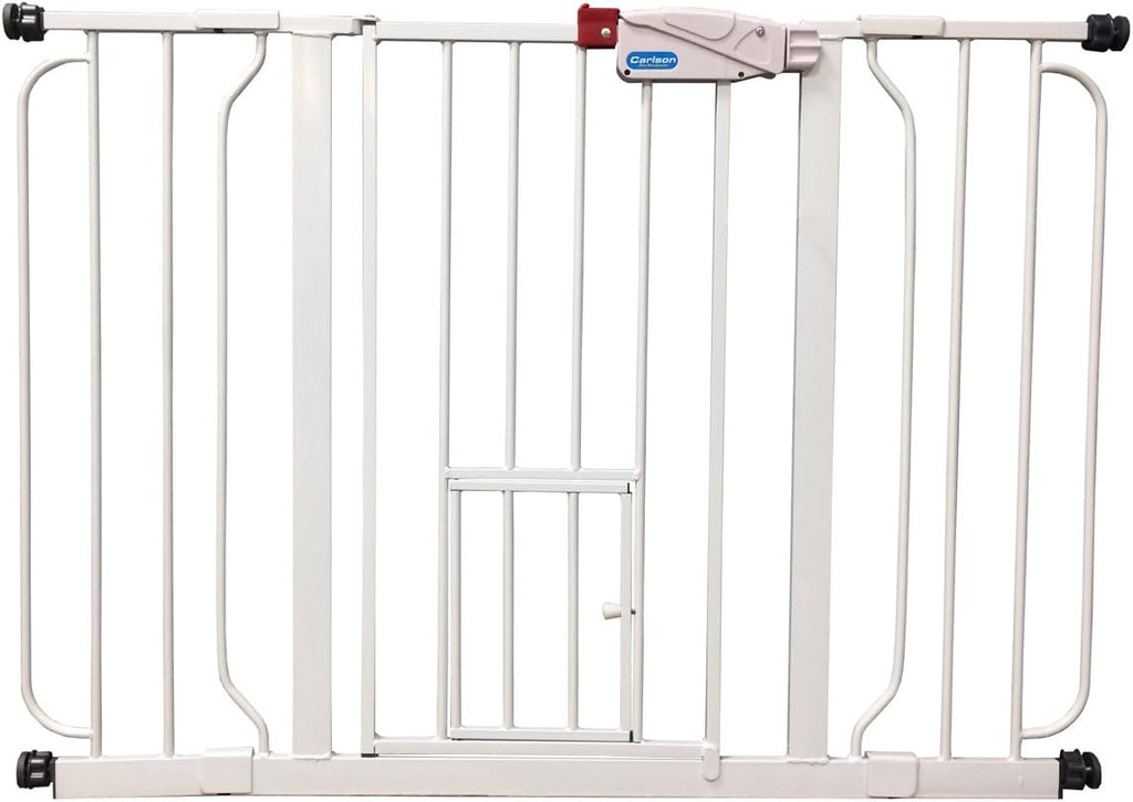 Extra Wide Walk Through Gate with Pet Door K781