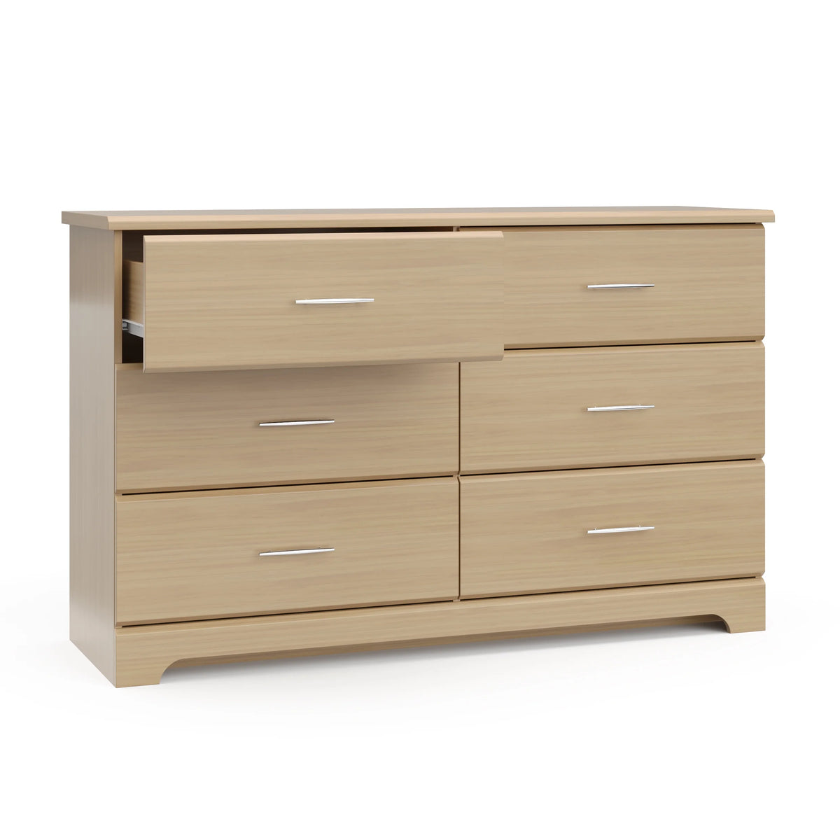 6 Drawer Double Dresser, Driftwood P518754