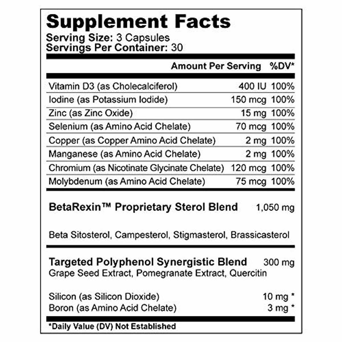 Prostate Supplement -3 Bottles- T341