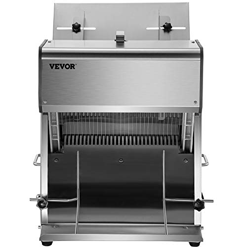 300 Slices/Hour Commercial Conveyor Toaster, 2200W Stainless Steel Double Heating Tubes B93915