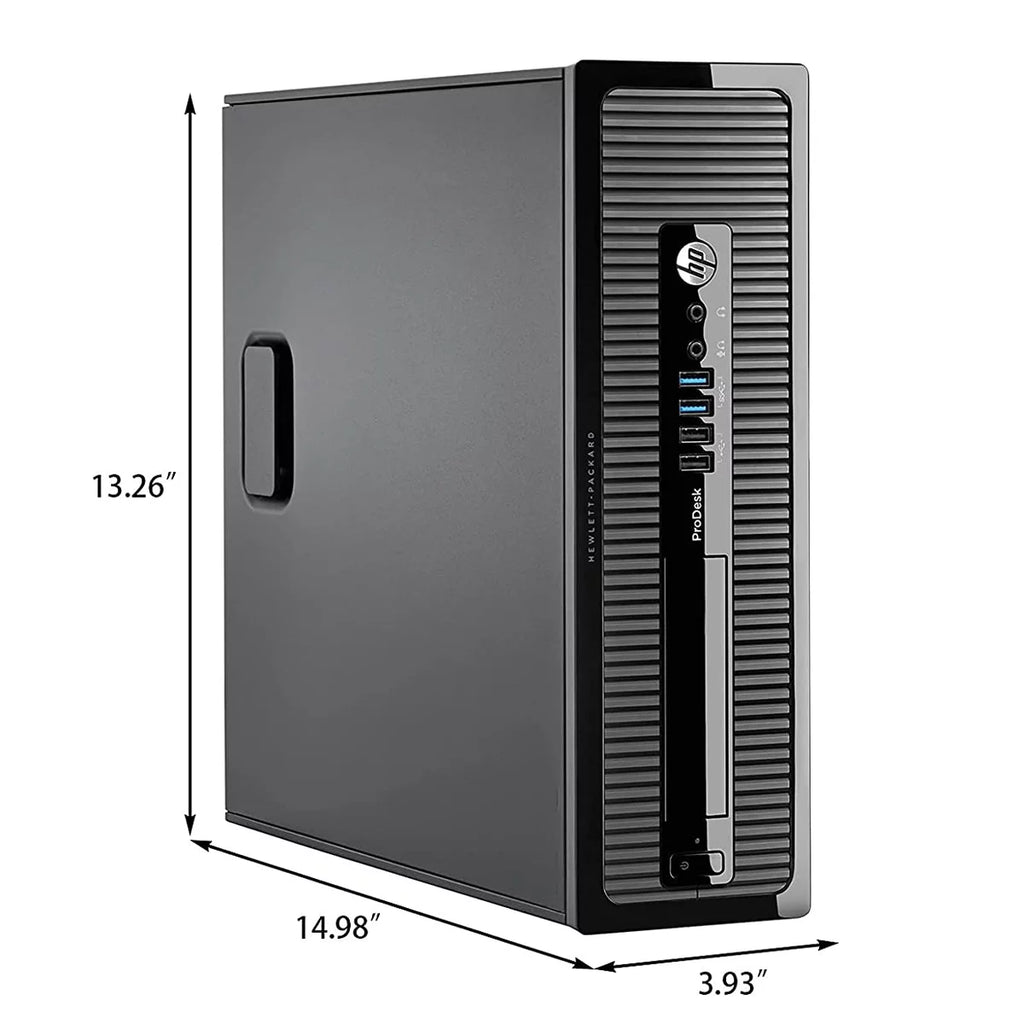 Dual Core 3.4Ghz 8GB 256GB SSD Windows 10 PRO Desktop Computer O139