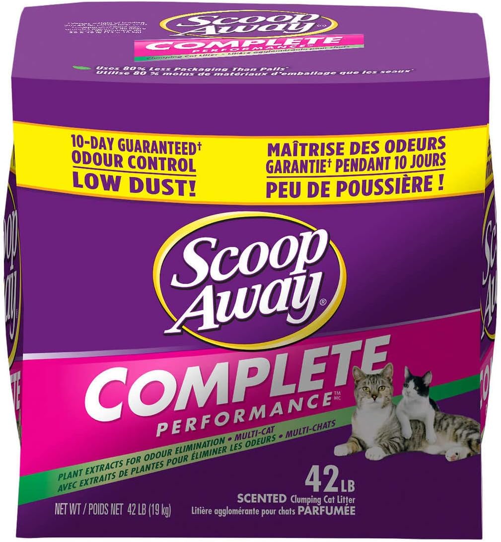 Scented Cat Litter, 42 Pounds N231600