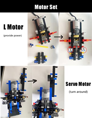 Upgrade Kit for Lego Technic Fast and Furious Dom's Dodge Charger 42111 E3059