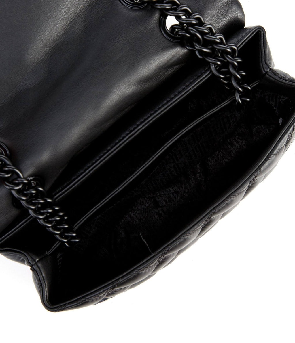 Dark Green Quilted Shoulder Bag Q15015