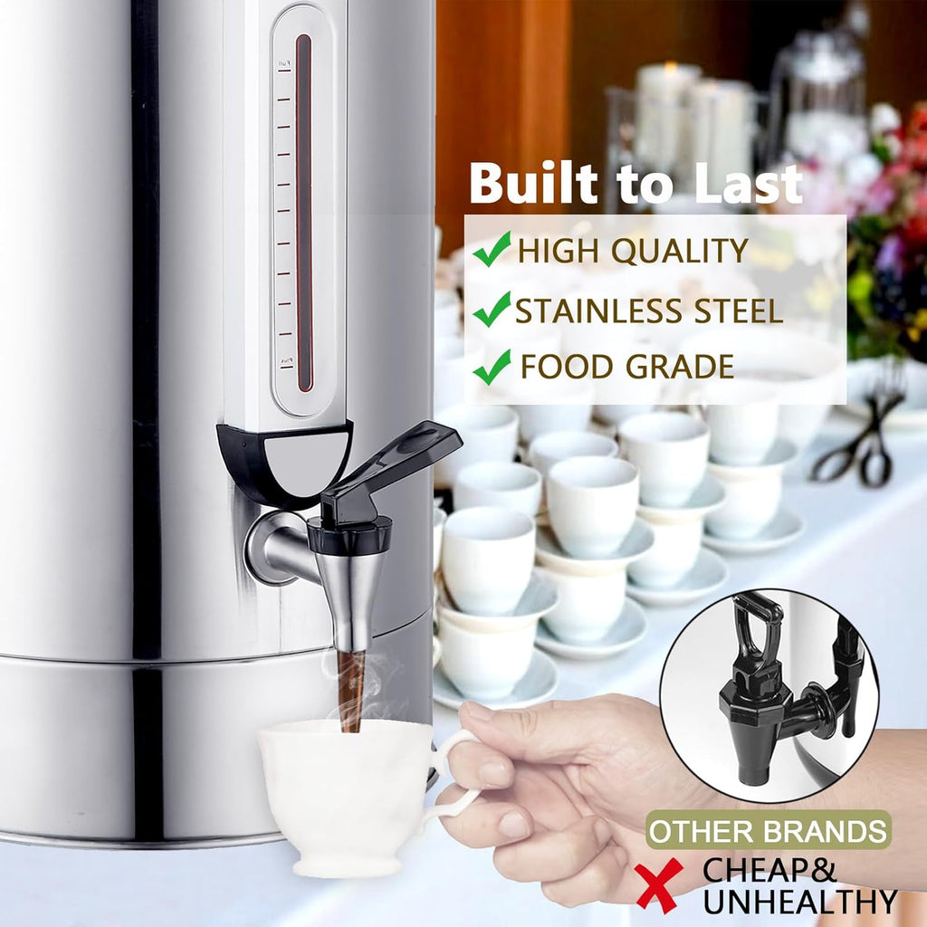 24L 160 Cup Stainless Steel Coffee Urn N12275