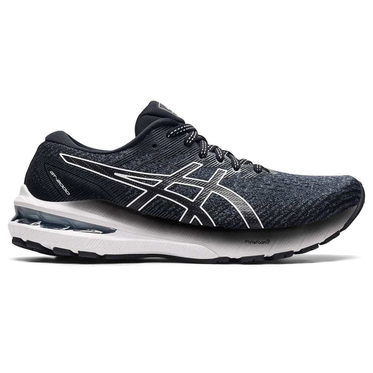 Black/White 8 D Running Shoes K507656
