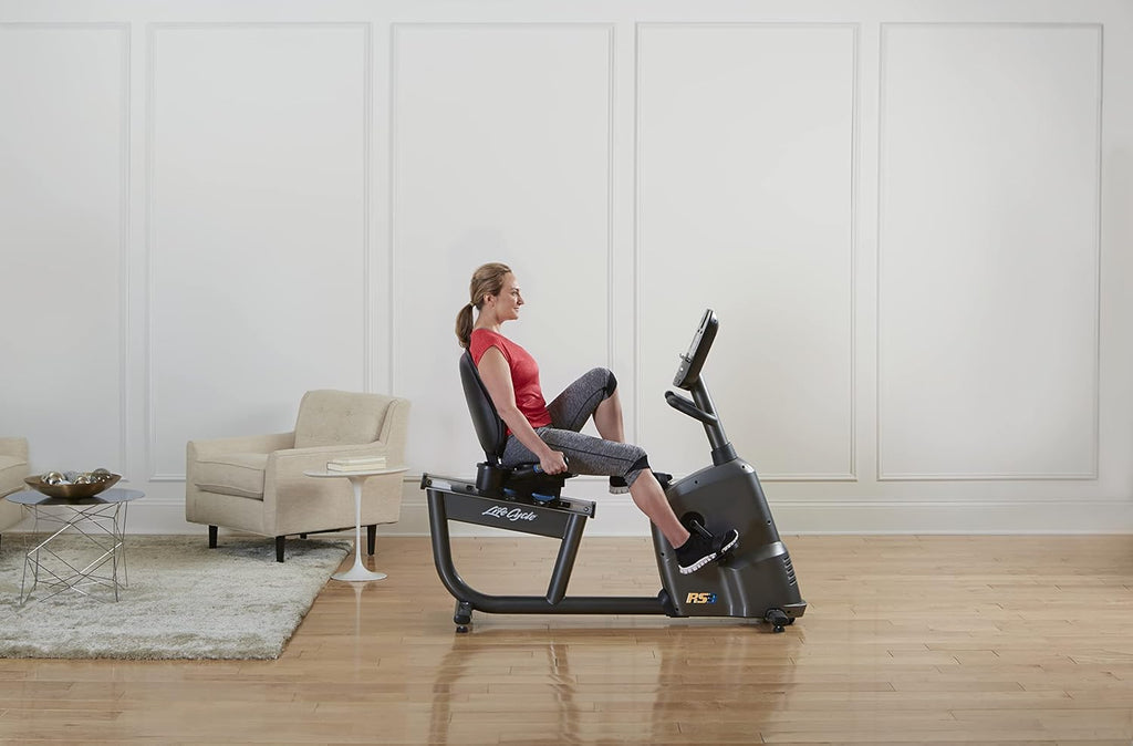 Recumbent Indoor Cycling Exercise Bike with Go Console D910254