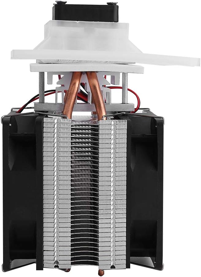 12V Semiconductor Refrigeration Thermoelectric Peltier Air Cooling Dehumidification System Cooler Fan Kit 175x100x98 mm H41815