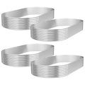 4 Pack 6x2FT Galvanized Metal Raised Garden Bed X432332