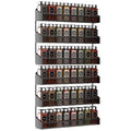 2 Pack 3 Tier Black Spice Rack Organizer Z2293
