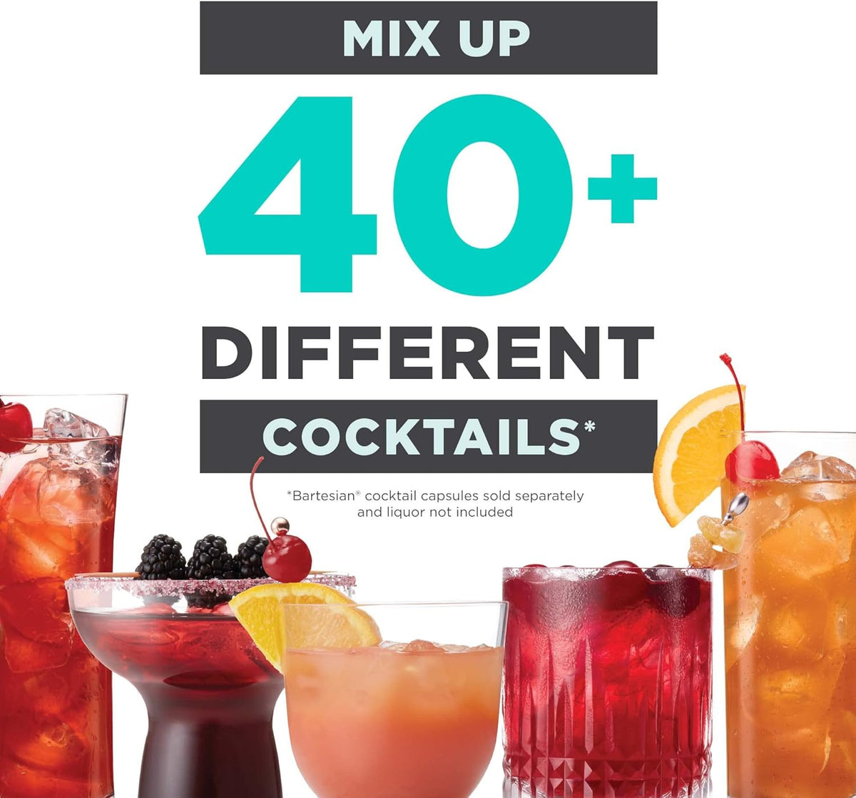 Cocktail Maker Machine and Drink Maker for Bartesian capsules R5741
