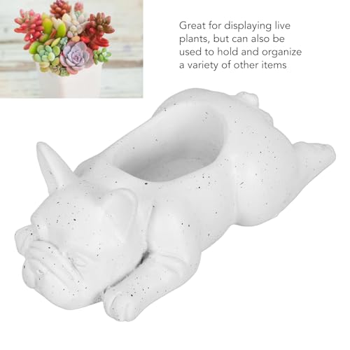 Resin Dog Succulent Planter Z216
