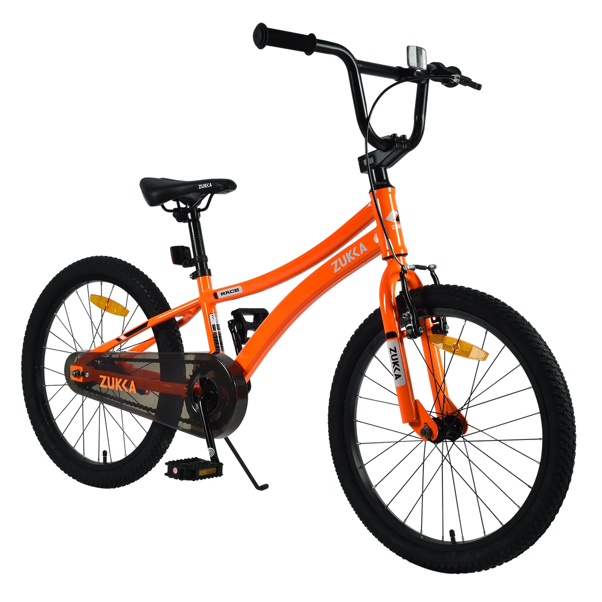 20 Inch Single Speed Boys Bike with Steel Frame Orange I28481