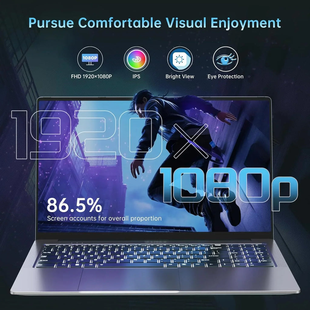 Graphite 15.6 FHD Gaming Laptop with 32GB RAM 1TB SSD Y15046