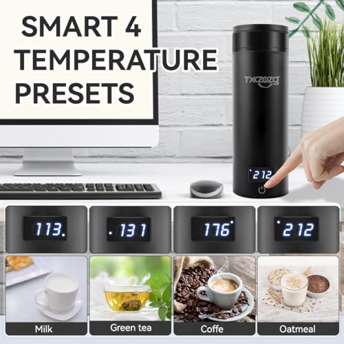 White 304 Stainless Steel Electric Kettle F1296