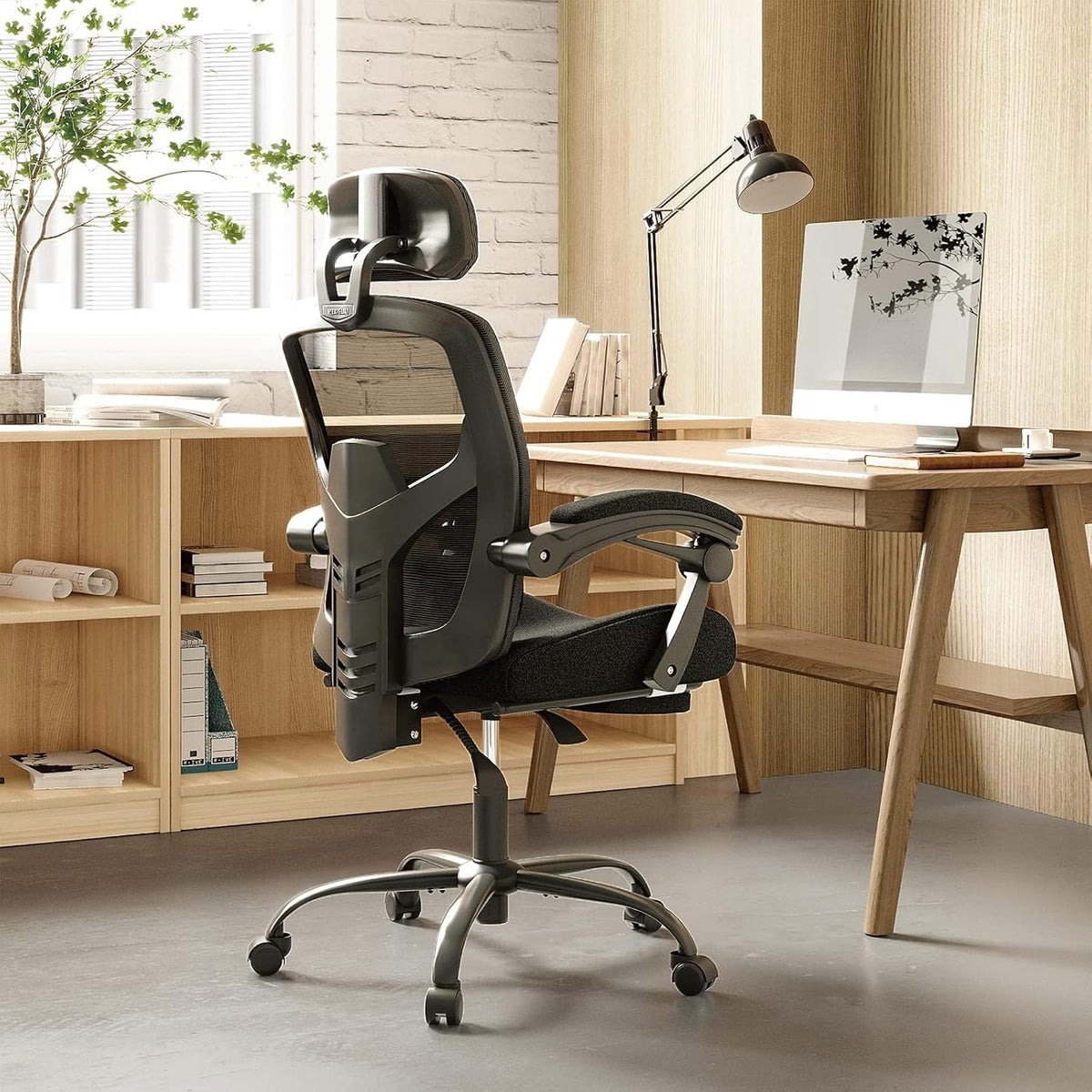 Ergonomic High Back Mesh Office Chair with Lumbar Support W461