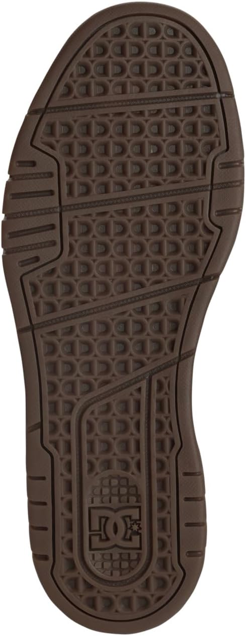 Black/Gum Low Top Skate Shoe P7869