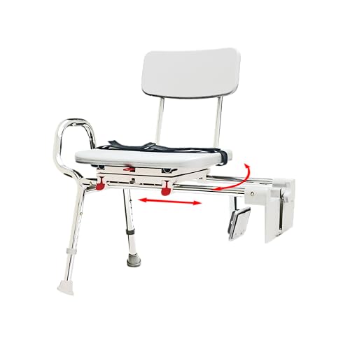 Tub-Mount Swivel Sliding Shower Transfer Bench N472635