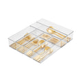 6-Piece Clear Plastic Kitchen Drawer Storage System V351927