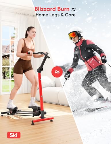 Adjustable Stair Stepper with 3 Workout Modes and Oversized Pedal Y310