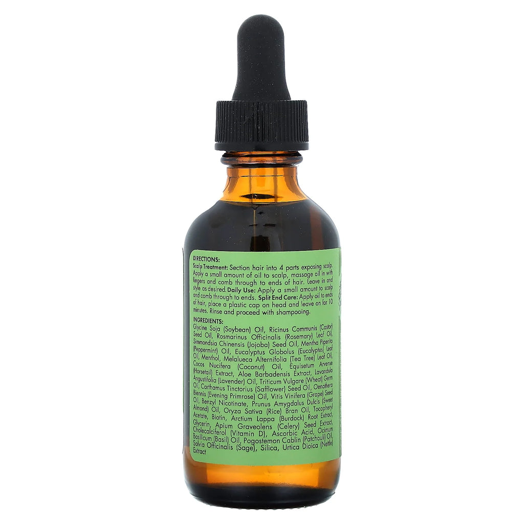 Rosemary Mint Scalp & Hair Strengthening Oil 2 oz T1082