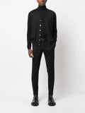 Fedeli V-neck sleeveless virgin-wool cardigan