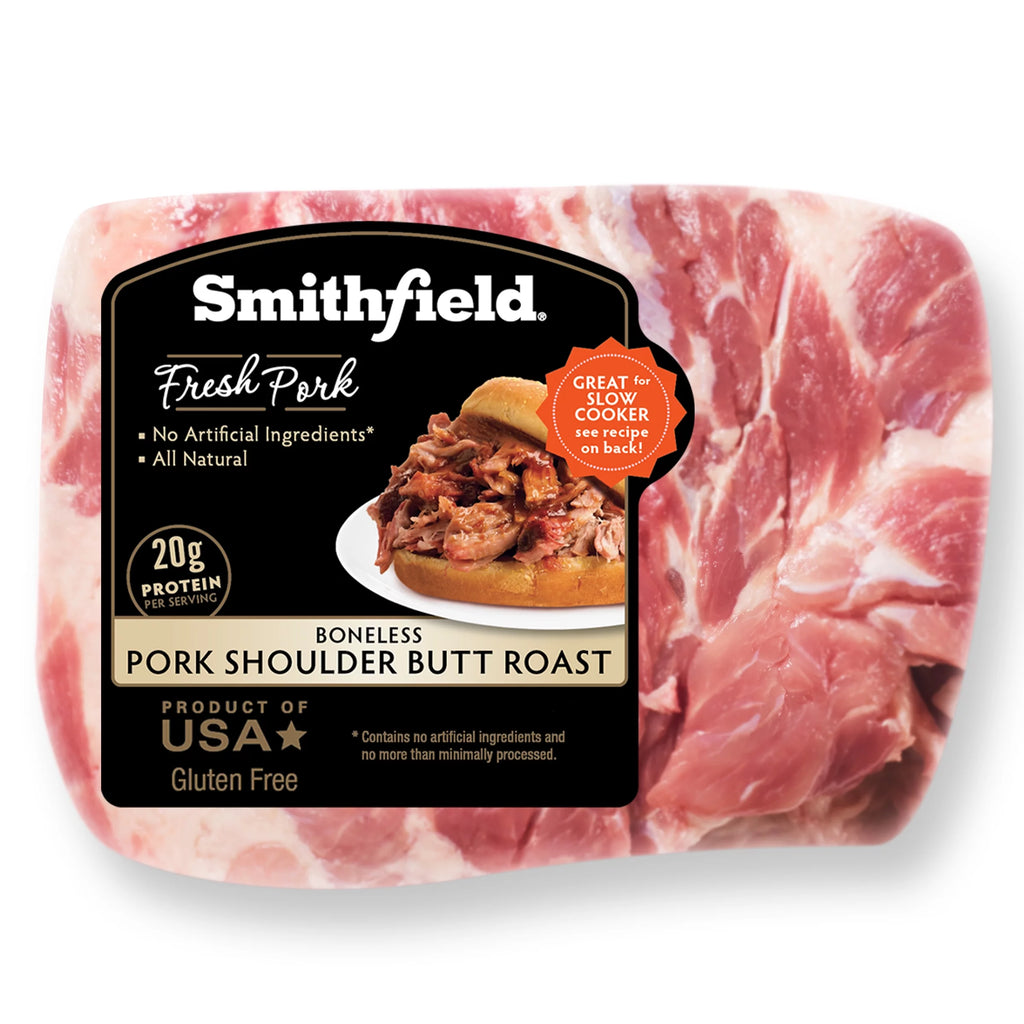 Boneless Pork Shoulder Butt Roast, 4.7-10 Pounds M930560