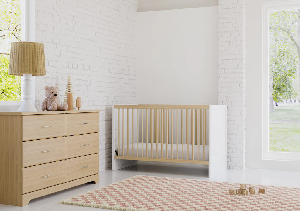 6 Drawer Double Dresser, Driftwood P518754