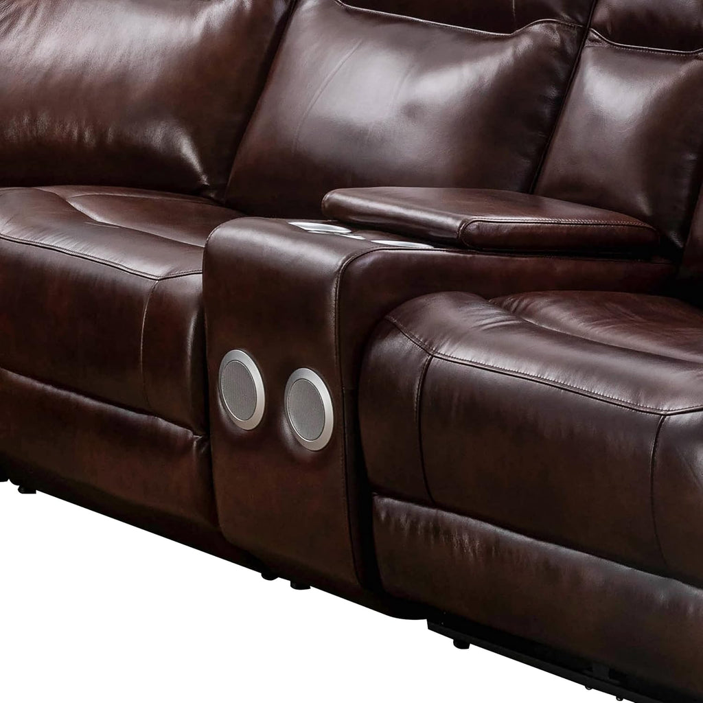 Brown Recliner Sofa Set Q209510
