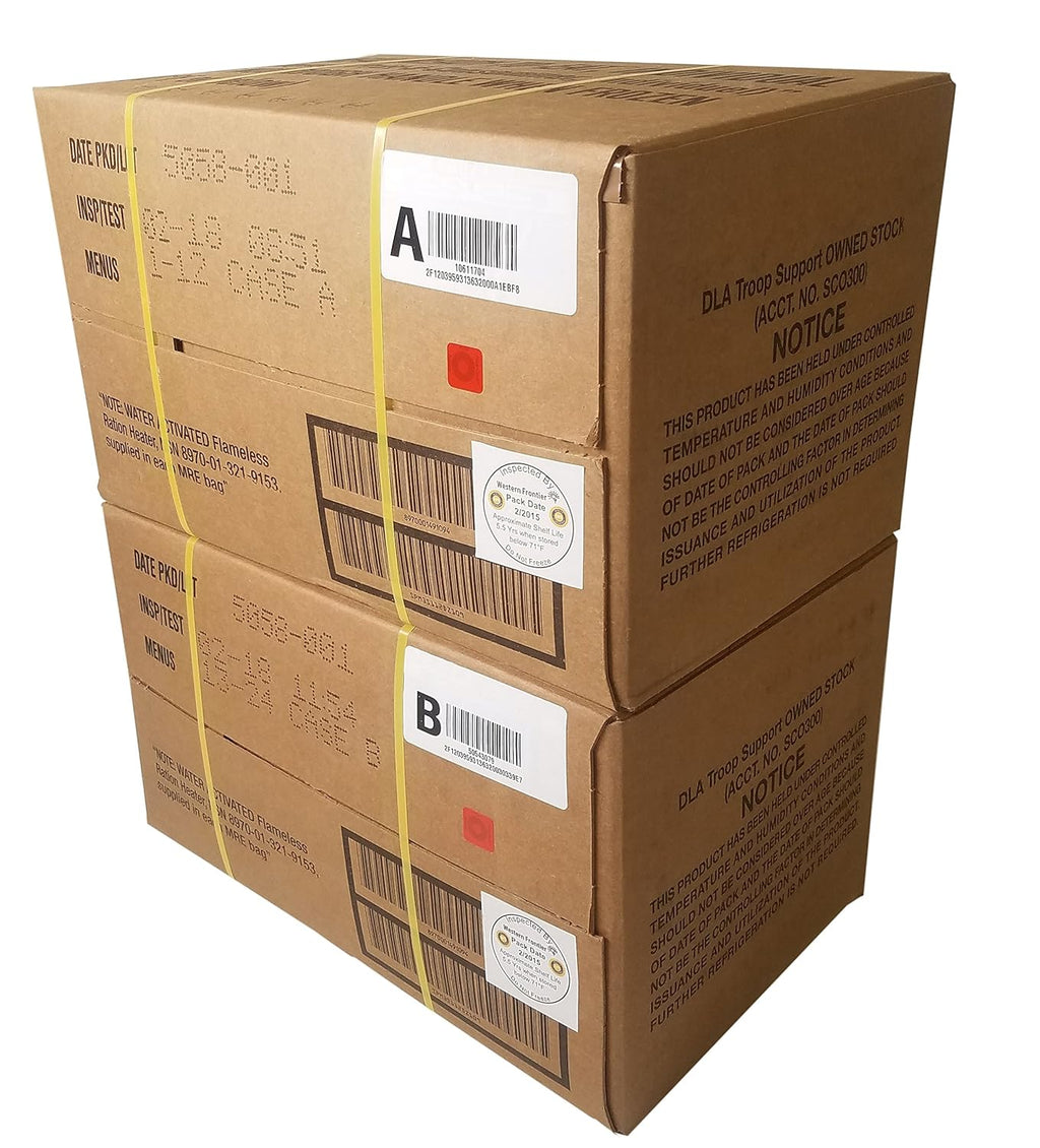 24 Meals Military Surplus Meal Ready to Eat E8348