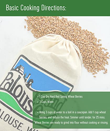 25 LBS Hard Red Spring Wheat Berries H666961