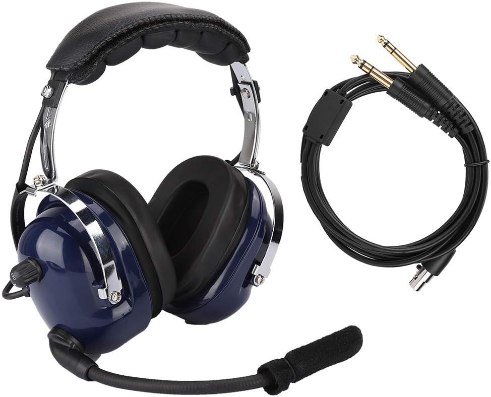 Noise Canceling Over Ear Headphones with Microphone F118259