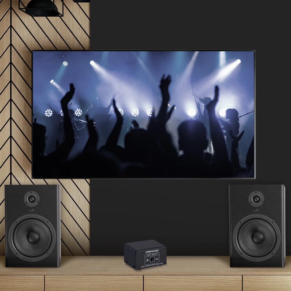 Rca Audio Switcher 2 In 1 Out / 1 In 2 Out A/B Switch Stereo Audio Splitter Box T815