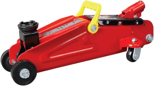 1.5 Ton Hydraulic Trolley Floor Jack with Carrying Case, Black X8614