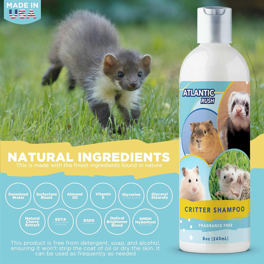 Fragrance Free Small Animal Shampoo 8oz N991740