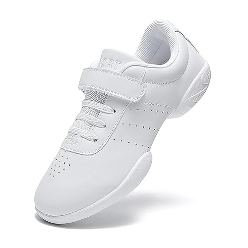 White Cheerleading Dance Shoes Y615740