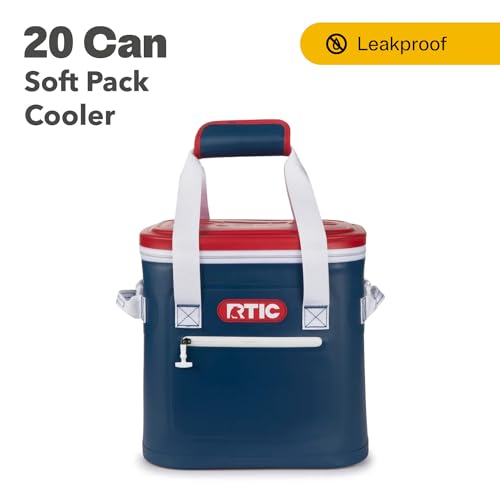 Soft Cooler 20 Can Insulated Bag Portable Ice Chest M4385