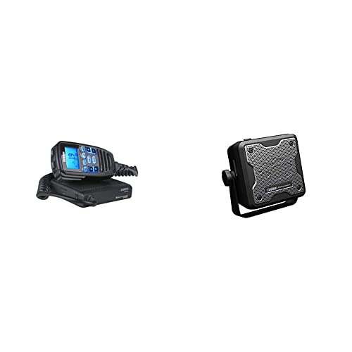 Compact Mobile CB Radio, 40-Channel, Black U1428