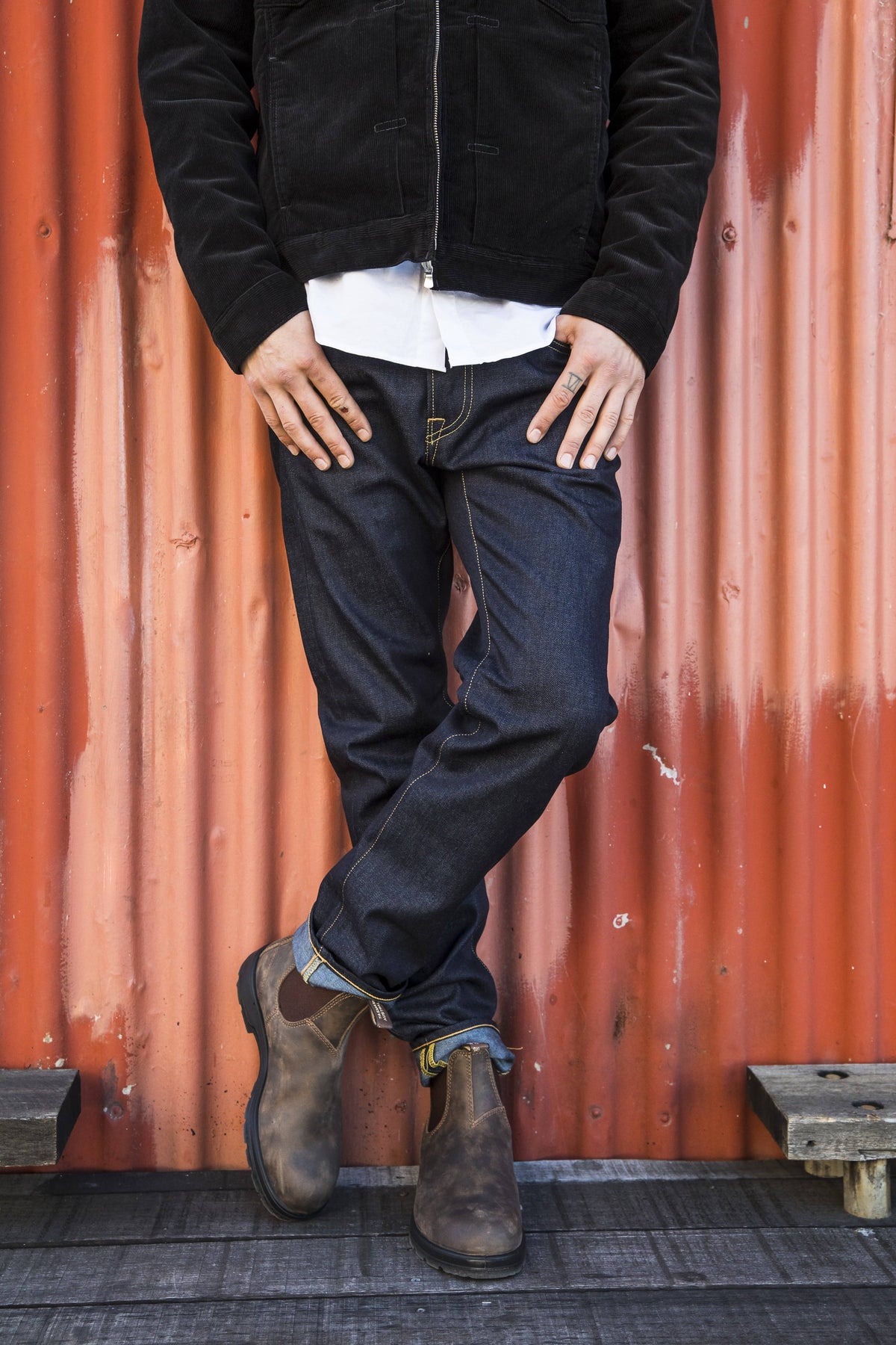 Rustic Brown Work Boots A746