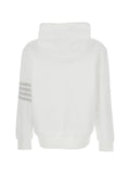 Thom Browne solid loopback 4-bar hoodie