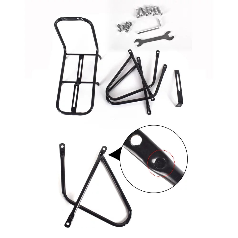 Steel Front Rack MTB Bike Pannier Rack, 33lbs Load Capacity D925