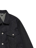 Black Comme Des Garçons denim jacket