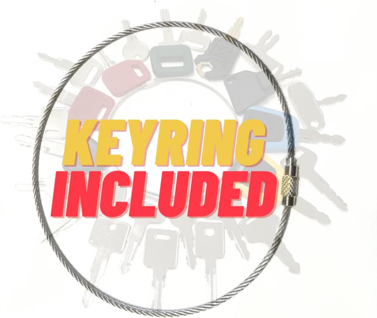 22 Premium Heavy Equipment Keys Sets V99967
