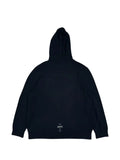 Chrome Hearts leather-patch cashmere hoodie