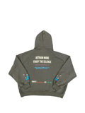 astrum graphic-print zip-up hoodie